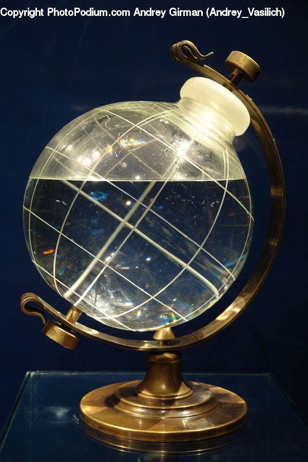 Globe, Planet, Sphere, Brass Section, Horn, Musical Instrument, Lighting