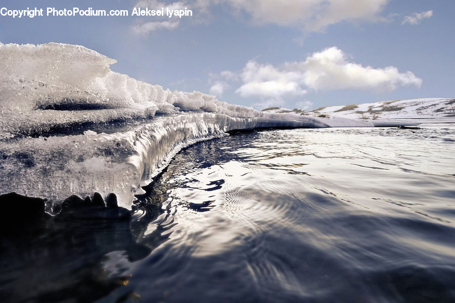 Water, Arctic, Glacier, Ice, Mountain, Outdoors, Snow