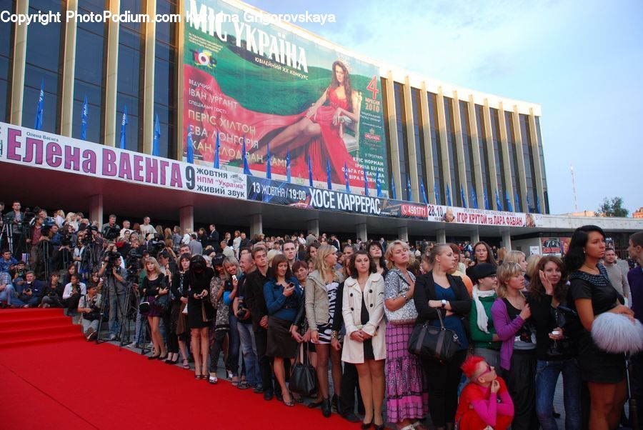 People, Person, Human, Premiere, Red Carpet, Crowd, Audience