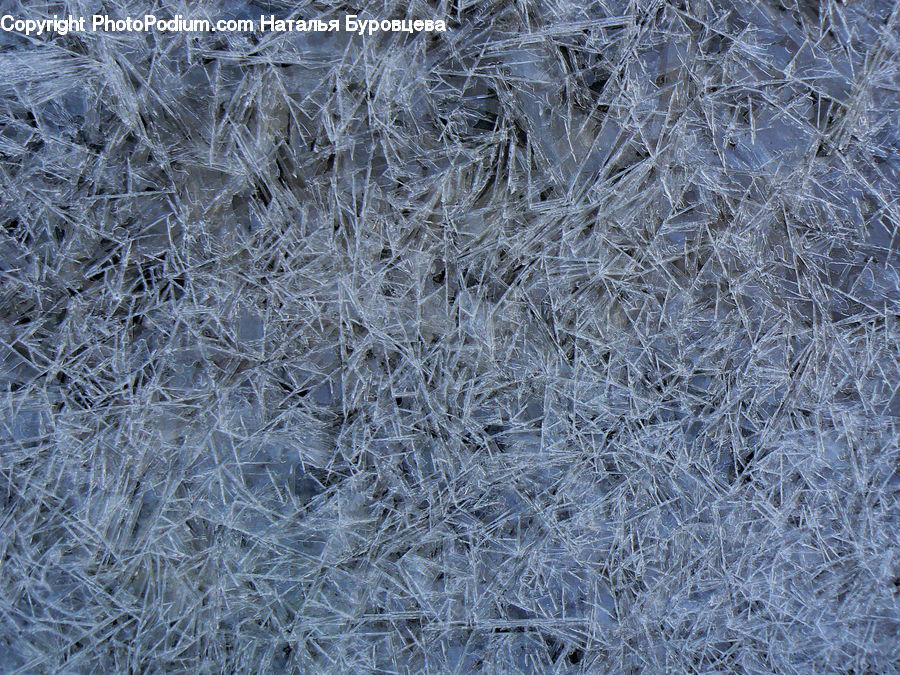 Frost, Ice, Outdoors, Snow, Field, Grass, Grassland