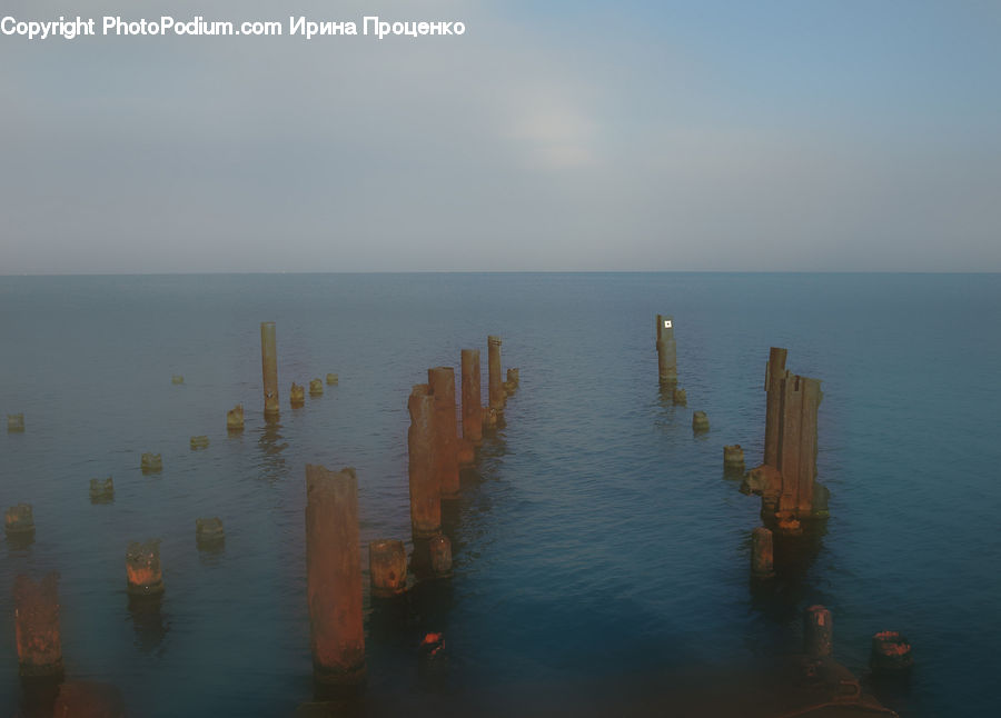 Coast, Outdoors, Sea, Water, Horizon, Sky, Dawn