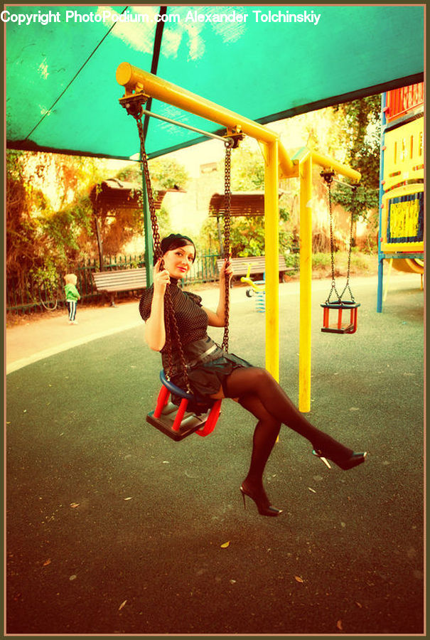 People, Person, Human, Playground, Swing, Exercise, Fitness