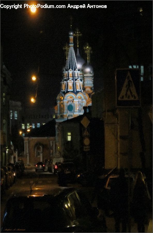 Alley, Alleyway, Road, Street, Town, Architecture, Bell Tower