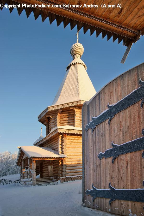 Patio, Pergola, Porch, Architecture, Bell Tower, Clock Tower, Tower