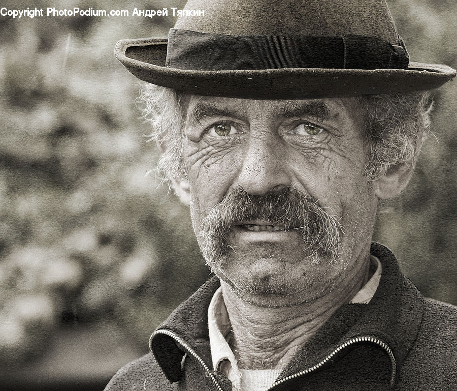 People, Person, Human, Head, Portrait, Hat