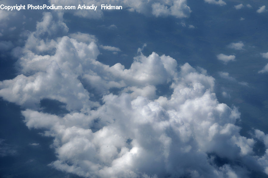 Azure Sky, Cloud, Outdoors, Sky, Cumulus