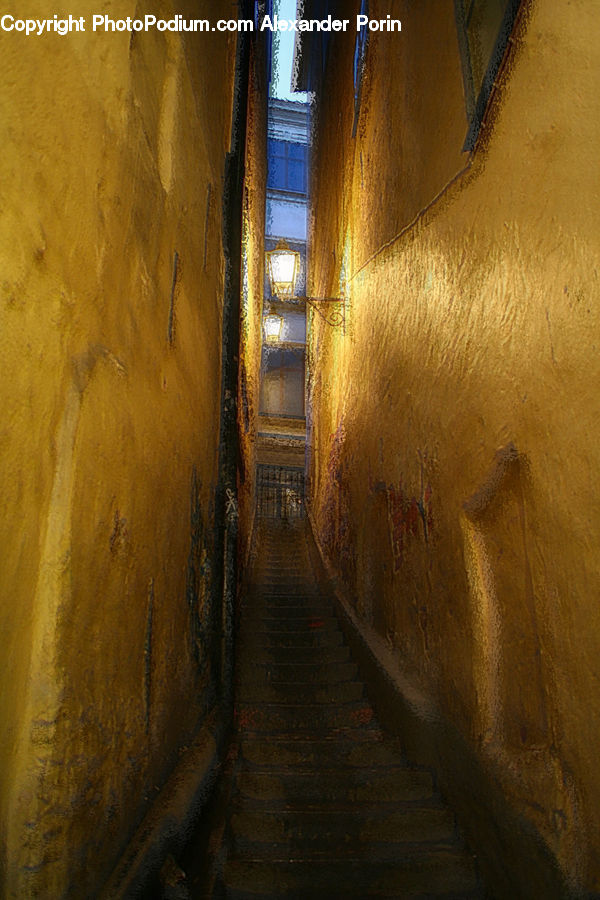 Alley, Alleyway, Road, Street, Town, Corridor, Dirt Road