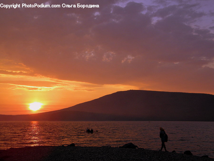 Dusk, Outdoors, Sky, Sunlight, Sunrise, Sunset, Sun