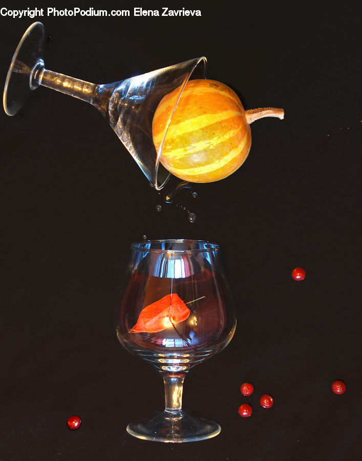 Glass, Goblet, Alcohol, Beverage, Cocktail, Drink, Martini