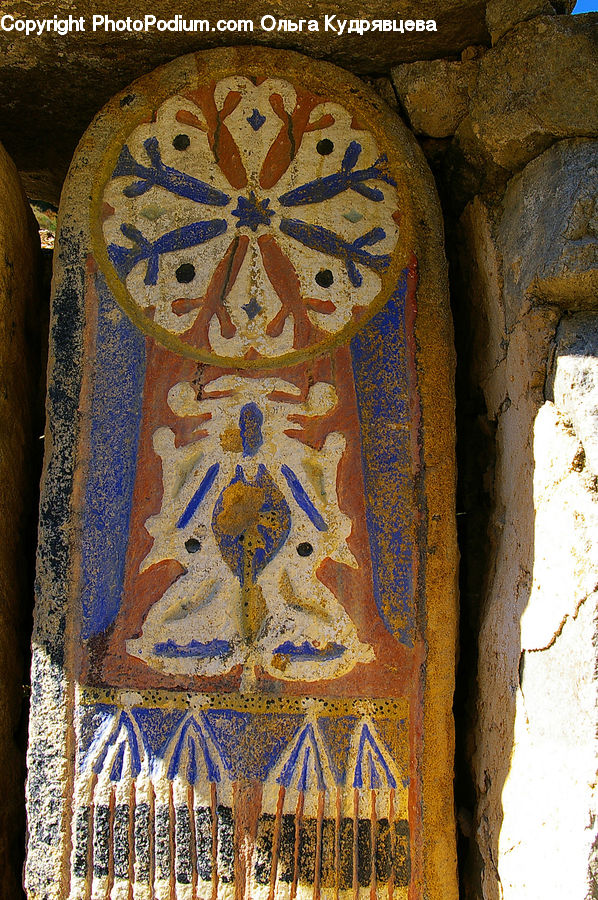 Art, Mosaic, Tile, Ancient Egypt, Arabesque Pattern, Emblem, Logo