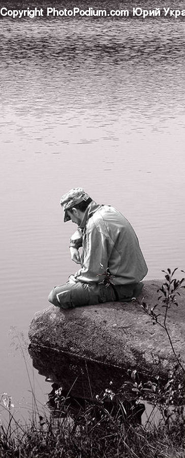 People, Person, Human, Outdoors, Pond, Water, Ripple