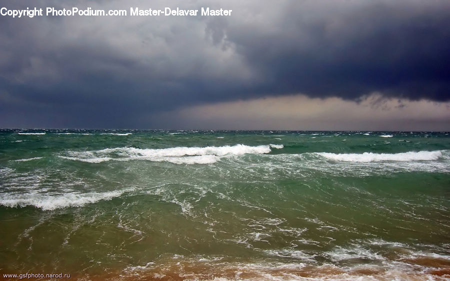 Outdoors, Sea, Sea Waves, Water, Beach, Coast, Ocean