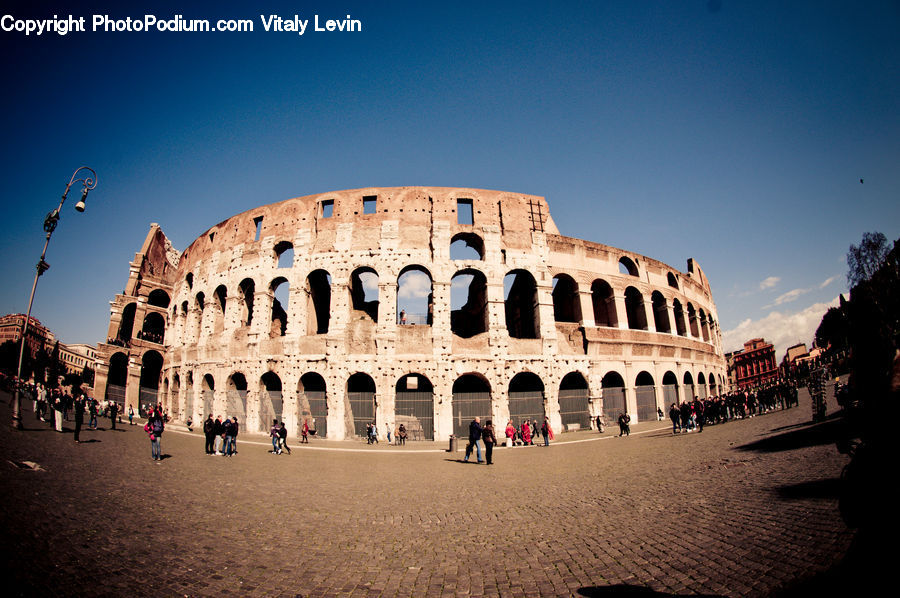 Arena, Architecture, Downtown, Plaza, Town Square, Castle, Fort