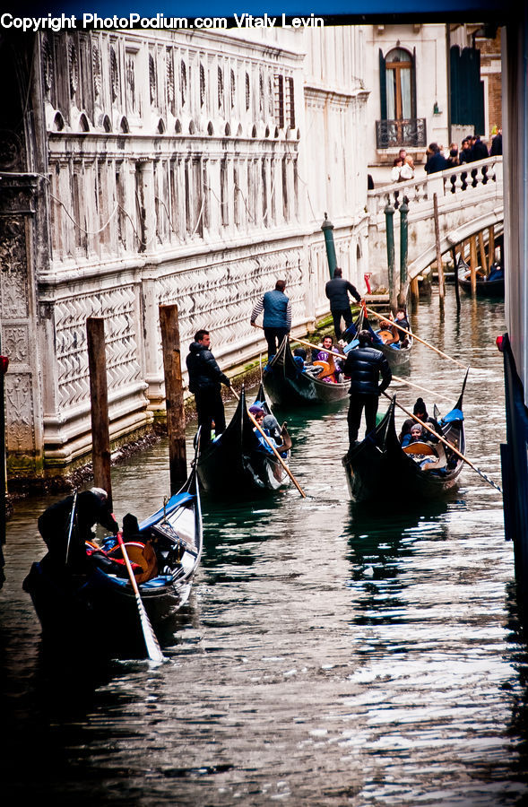 Boat, Gondola, Watercraft, Canal, Outdoors, River, Water