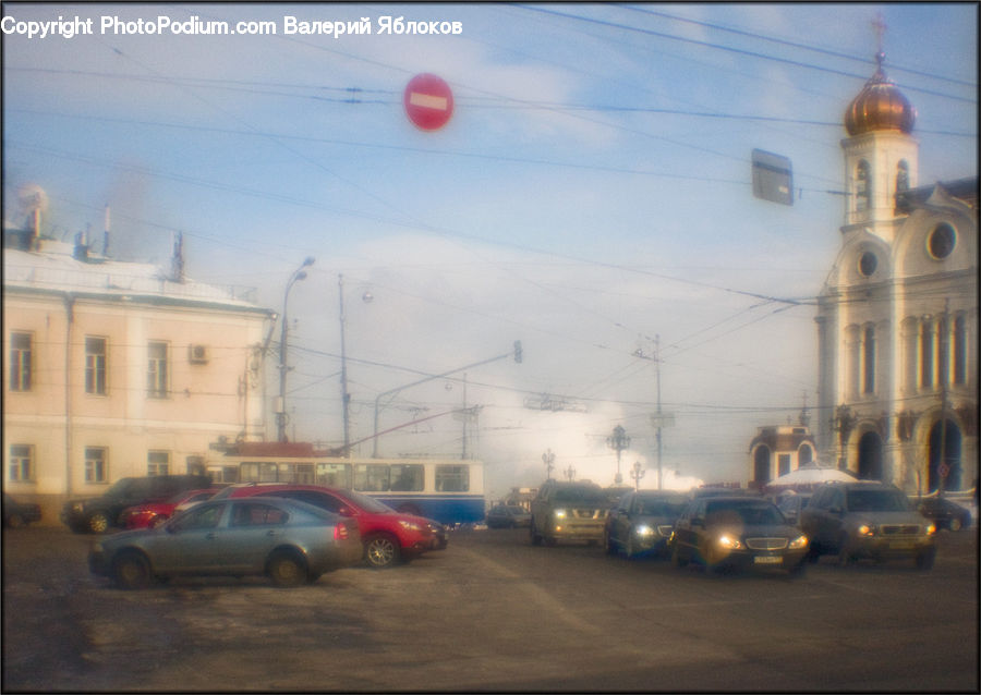 Automobile, Car, Vehicle, Suv, Sedan, Fog, Pollution