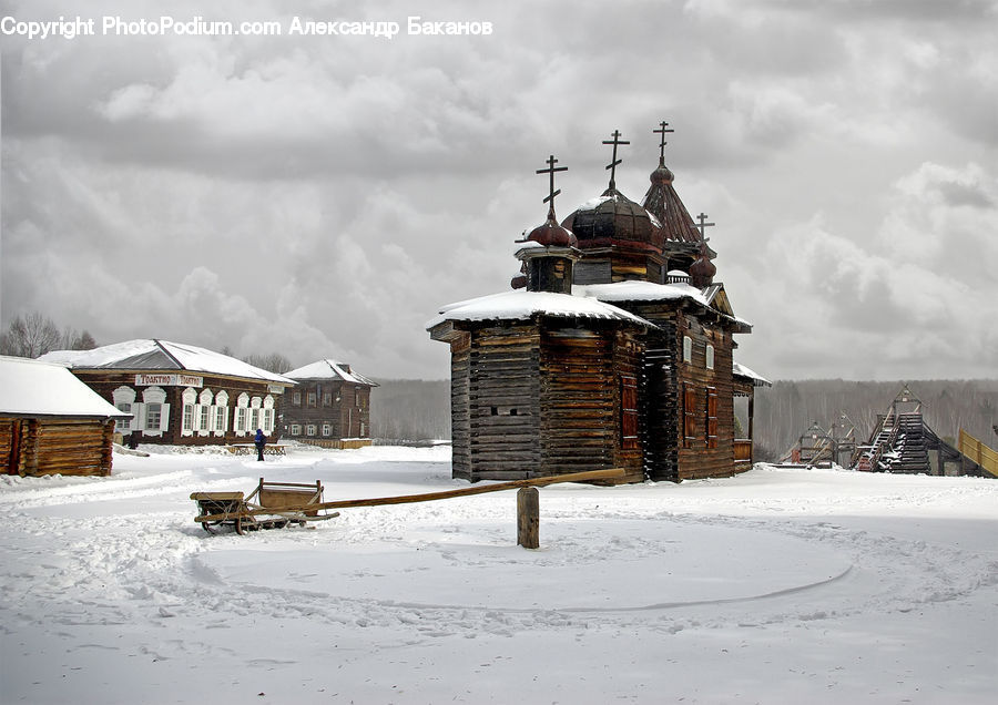 Building, Cabin, Shelter, Architecture, Cathedral, Church, Worship