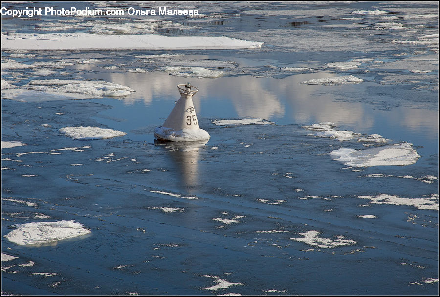 Beacon, Building, Lighthouse, Arctic, Glacier, Ice, Mountain