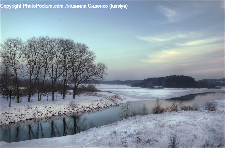 Ice, Outdoors, Snow, Frost, Landscape, Nature, Scenery