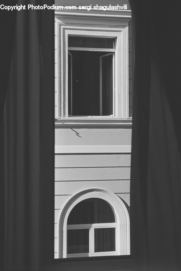 Arch, Window, Arched, Corridor