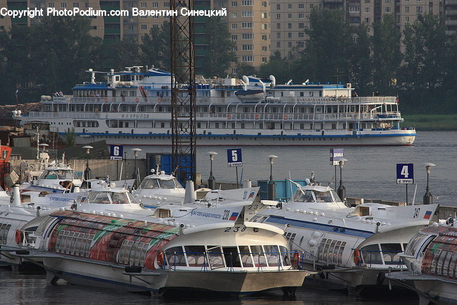 Cruise Ship, Ferry, Freighter, Ship, Tanker, Vessel, Boat