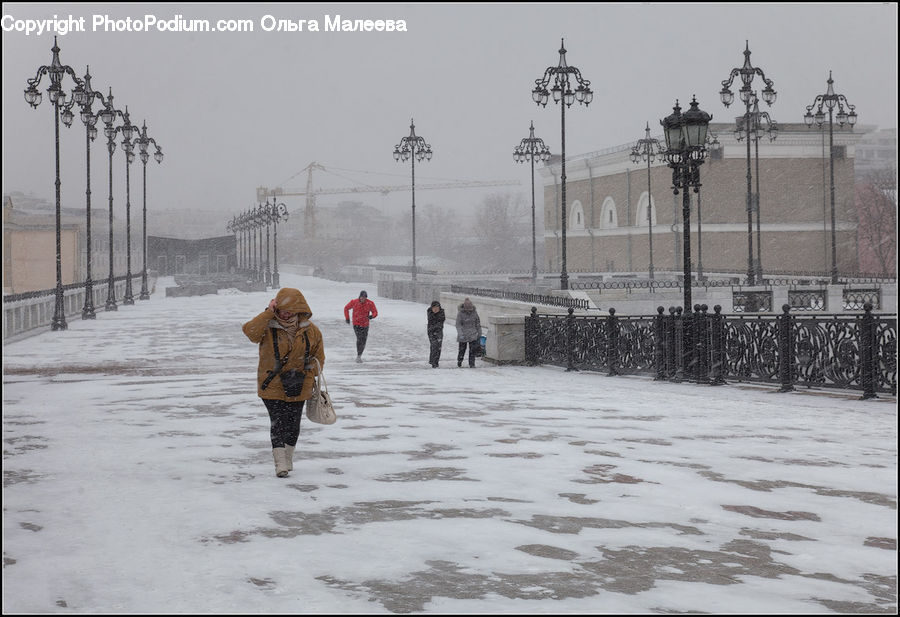 People, Person, Human, Blizzard, Outdoors, Snow, Weather