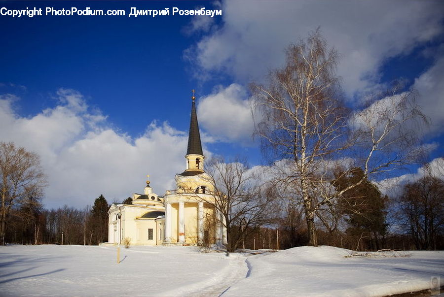 Architecture, Spire, Steeple, Tower, Mansion, Bell Tower, Clock Tower