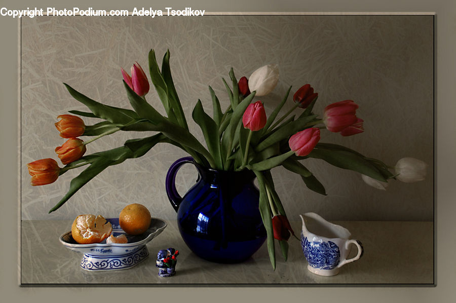 Glass, Goblet, Bowl, Jar, Porcelain, Vase, Floral Design
