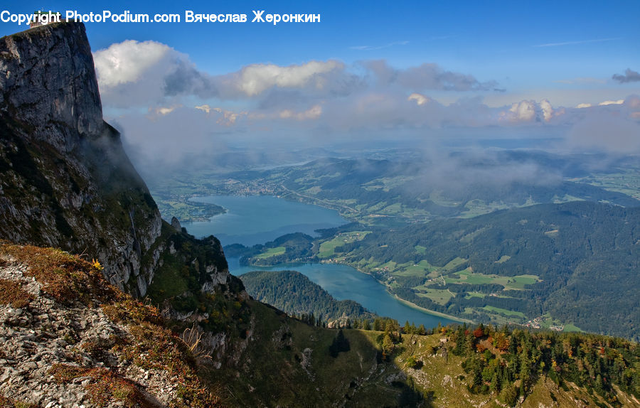 Crest, Mountain, Outdoors, Peak, Mountain Range, Nature, Cliff