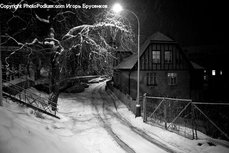 Ice, Outdoors, Snow, Alley, Alleyway, Road, Street