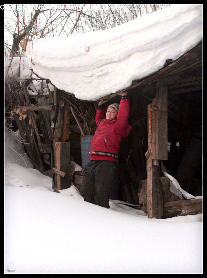 Sled, Outhouse, Shack, Boat, Dinghy, Cabin, Hut