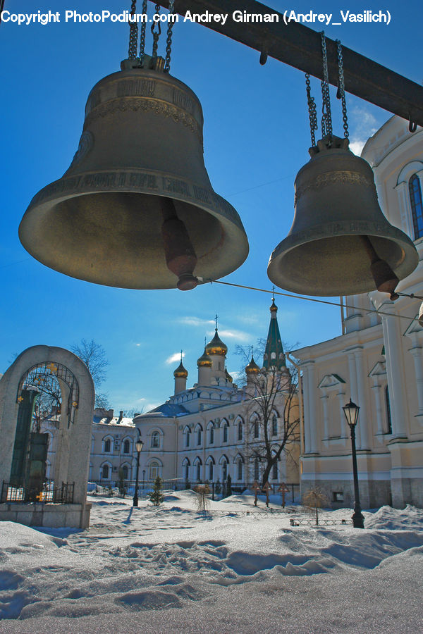Architecture, Bell Tower, Clock Tower, Tower, Dome, Housing, Monastery