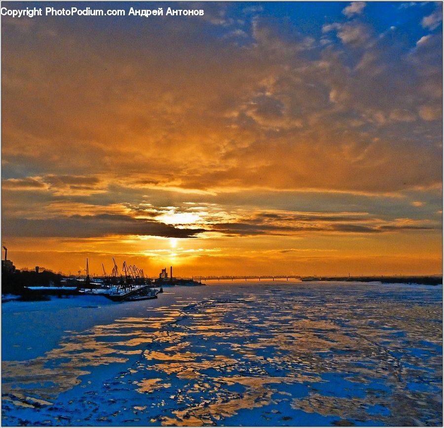 Dusk, Outdoors, Sky, Sunlight, Sunrise, Sunset, Dawn