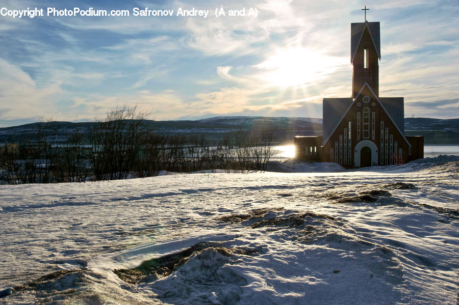 Outdoors, Sand, Soil, Architecture, Church, Worship, Bell Tower