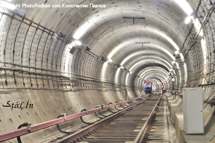 Tunnel, Subway, Train, Train Station, Vehicle