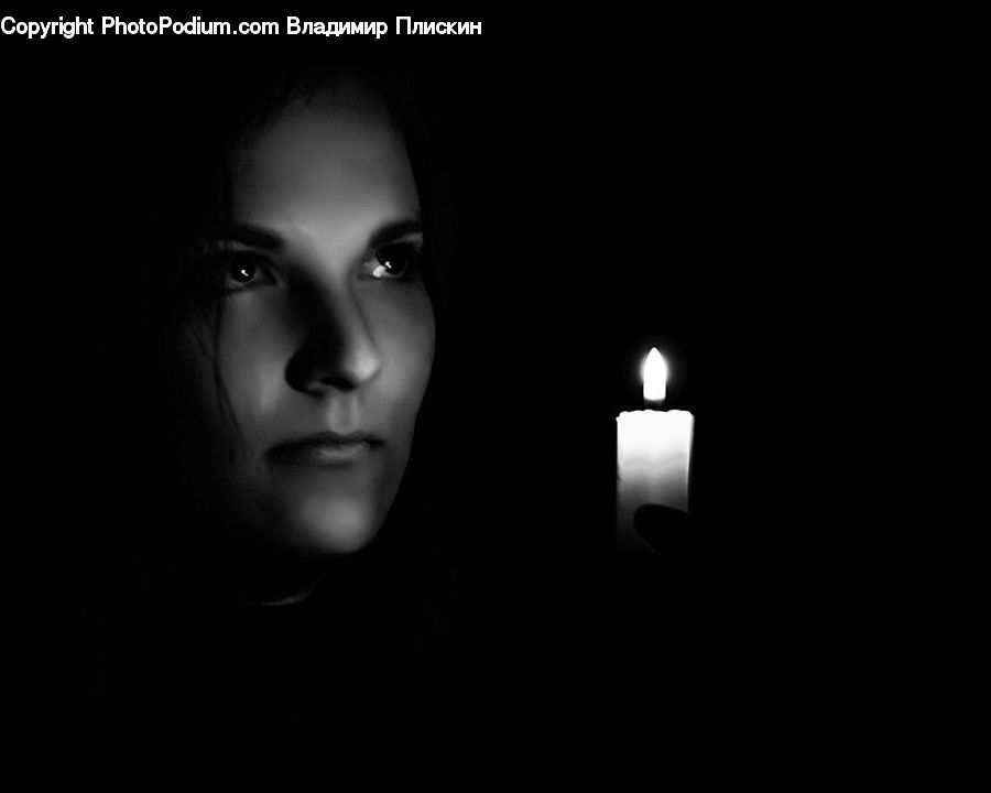 People, Person, Human, Candle, Portrait, Head