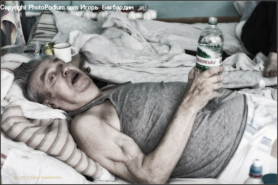 People, Person, Human, Bottle, Beverage, Mineral Water, Water Bottle