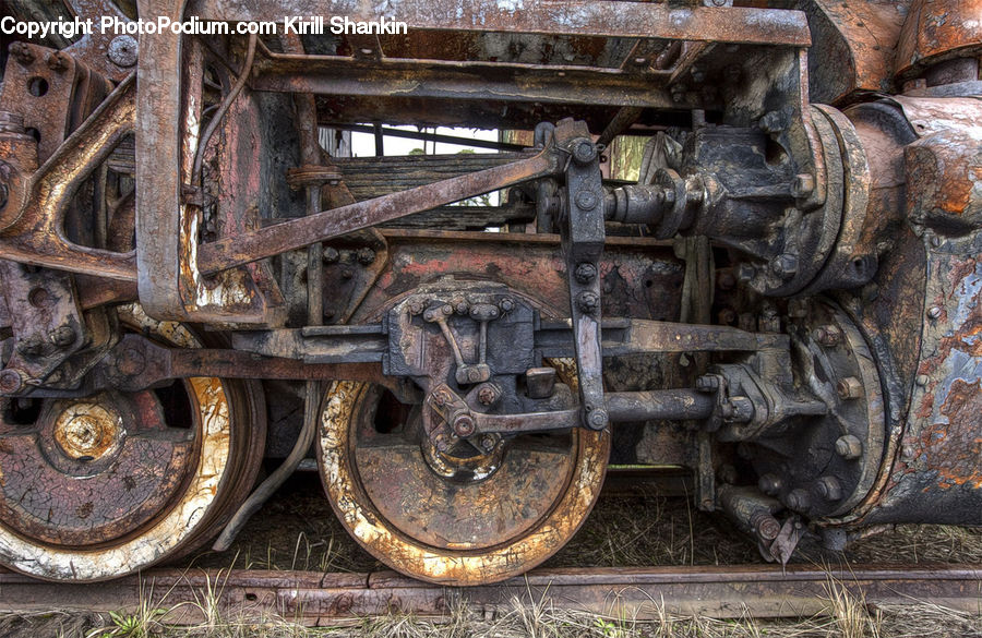 Rust, Engine, Machine, Motor