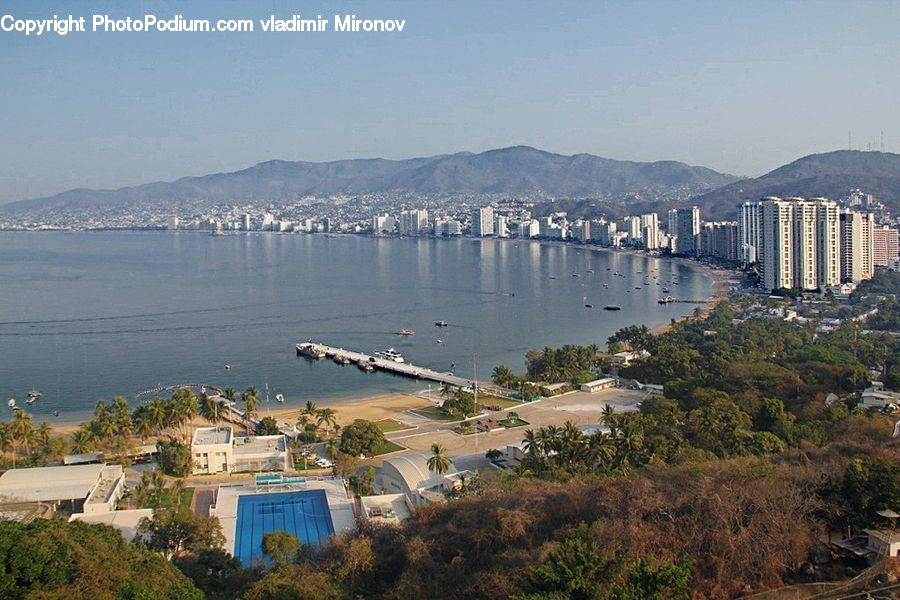 Aerial View, Building, Coast, Outdoors, Sea, Water, Landscape