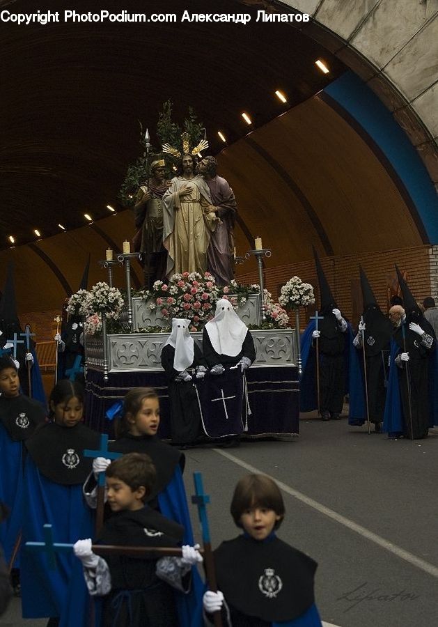 Plant, Potted Plant, People, Person, Human, Cross, Baby