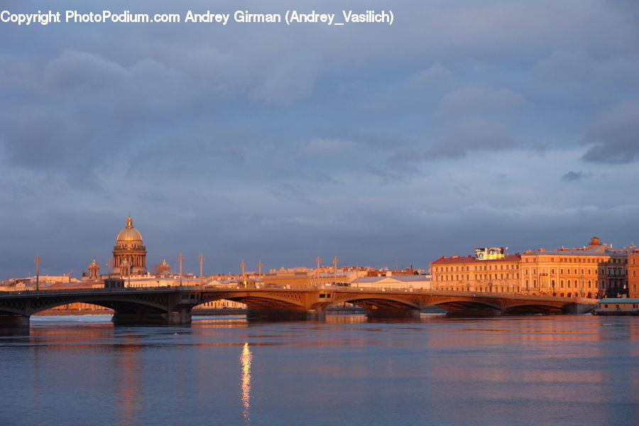 Bridge, Parliament, Building, Architecture, Dome, City, Downtown