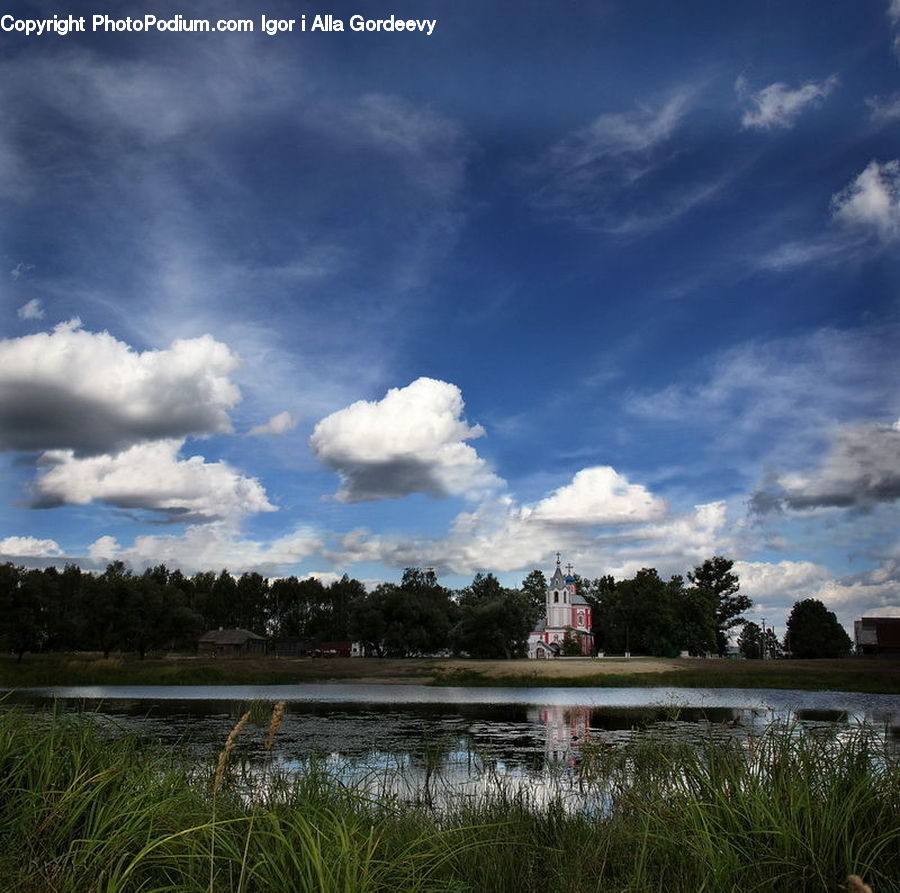 Cloud, Cumulus, Sky, Azure Sky, Outdoors, Landscape, Nature