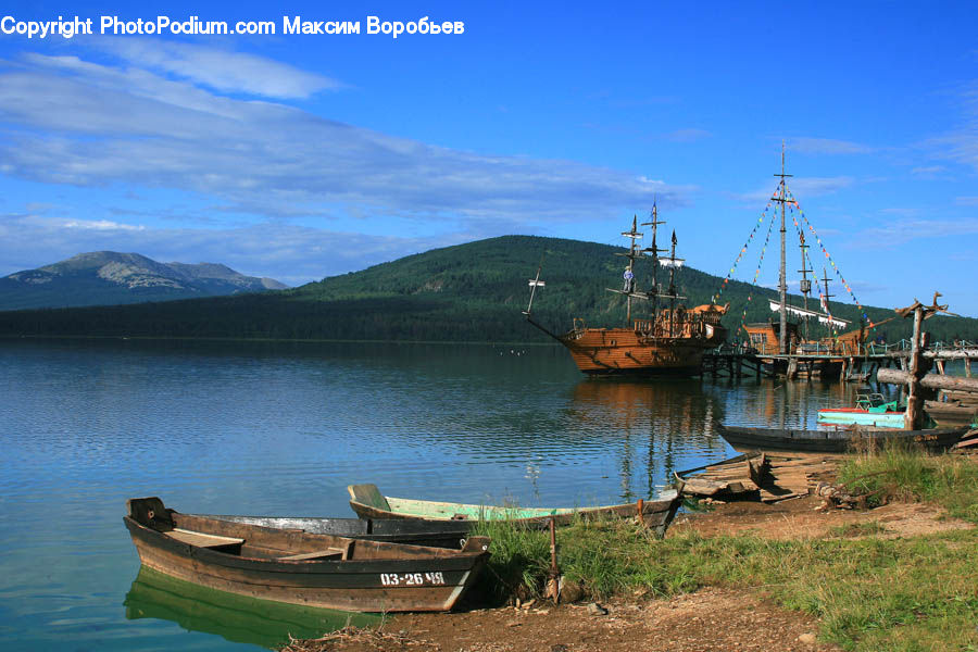 Boat, Rowboat, Vessel, Dinghy, Ship, Harbor, Port