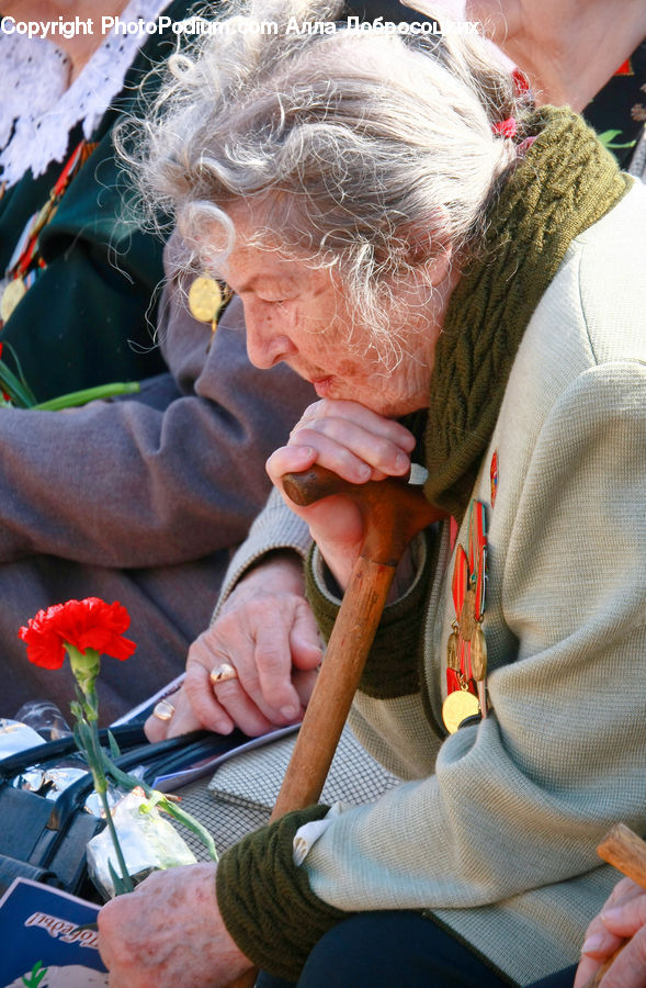 People, Person, Human, Plant, Potted Plant, Smoke, Flower Arrangement