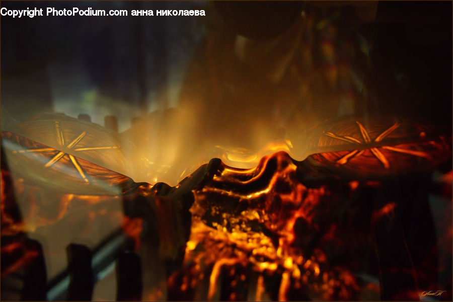 Fire, Flame, Bowl, Concert, Rock Concert
