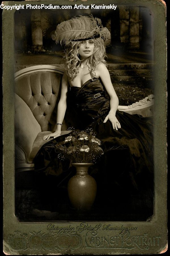 People, Person, Human, Blonde, Female, Woman, Jar