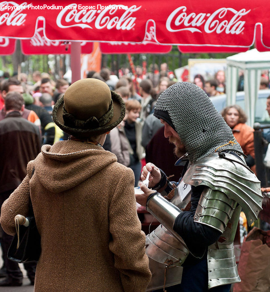 People, Person, Human, Crowd, Parade, Knight, Beverage