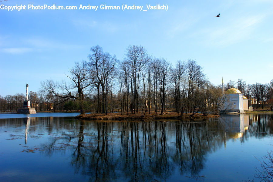 Lake, Outdoors, Water, Landscape, Nature, Scenery, Field