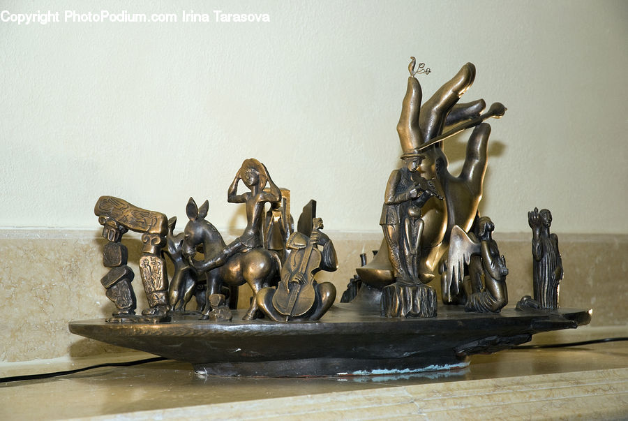Art, Sculpture, Statue, Brass Section, Modern Art, Figurine, Anubis