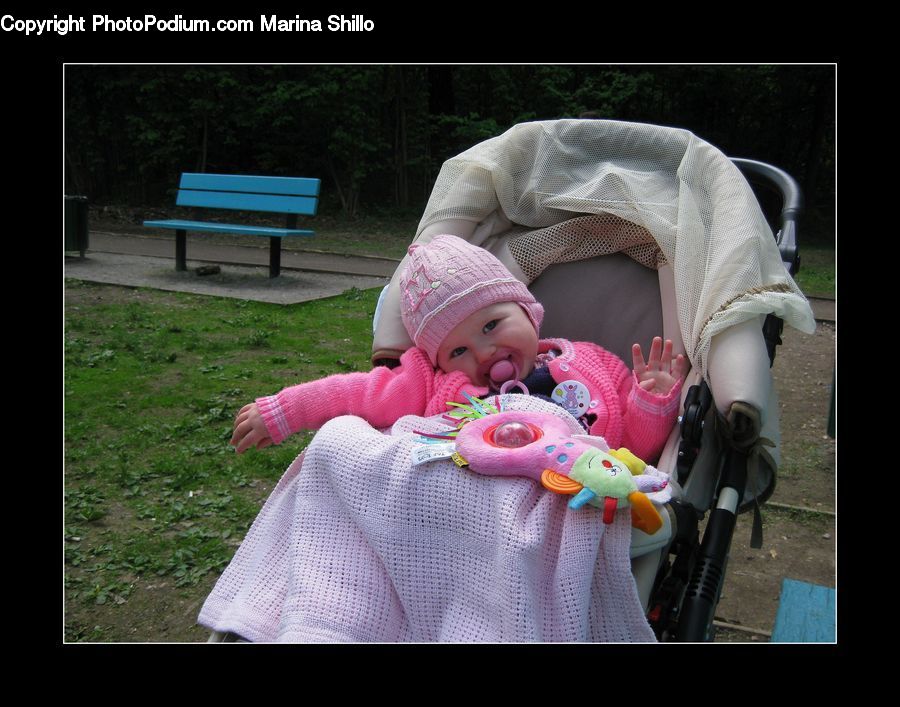 Park Bench, People, Person, Human, Baby, Child, Kid