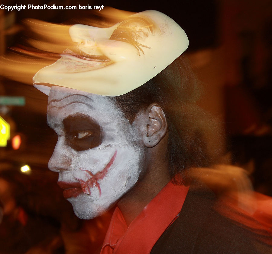 People, Person, Clown, Performer, Human, Cowboy Hat, Hat